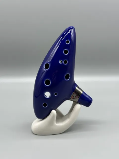 The Legend Zelda Flöte Okarina Ocarina of Time 12 Löcher Loch Ceramic Alto Hand