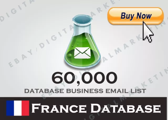 60K France Database | Companies-Business B2B 2023 | Address | Phone | Emails