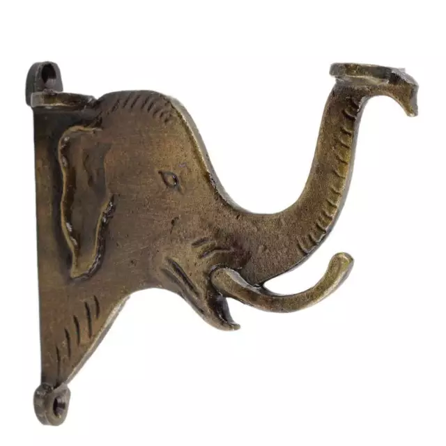 Antique Elephant Head Small Wall  Shelves Brackets