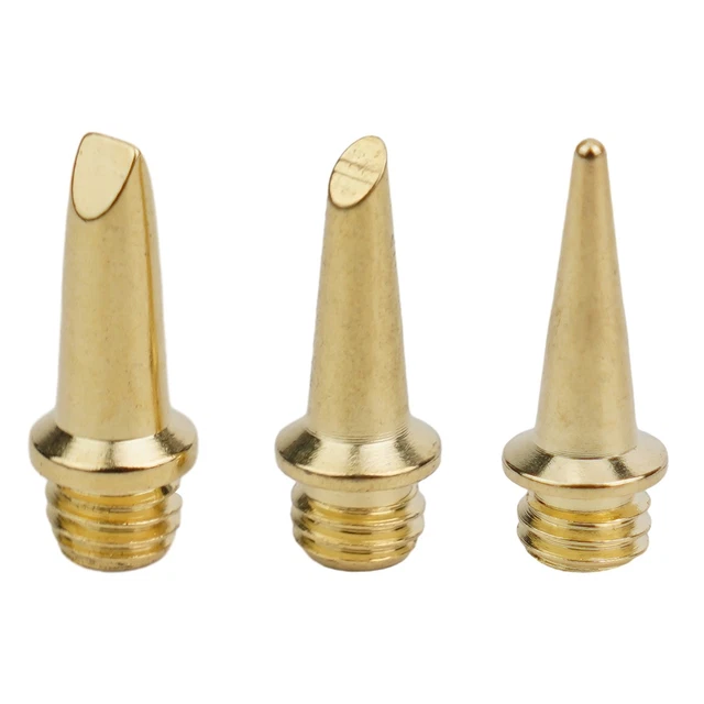 5 Pointes De Fer à Souder à Gaz - Kit De Remplacement Pour MT-100, HT-1937, Coupe-mousse Et Pointes Diverses