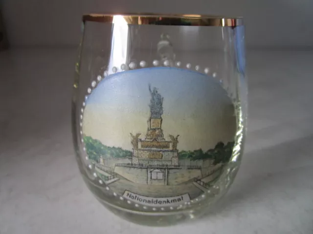 Andenken Glas Nationaldenkmal Glaskrug Niederwald Rüdesheim am Rhein (C759)