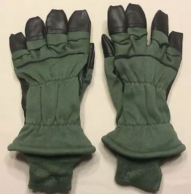 U.S. Military - Hawkeye Intermediate Cold Weather Flyers Gloves Size 5 New