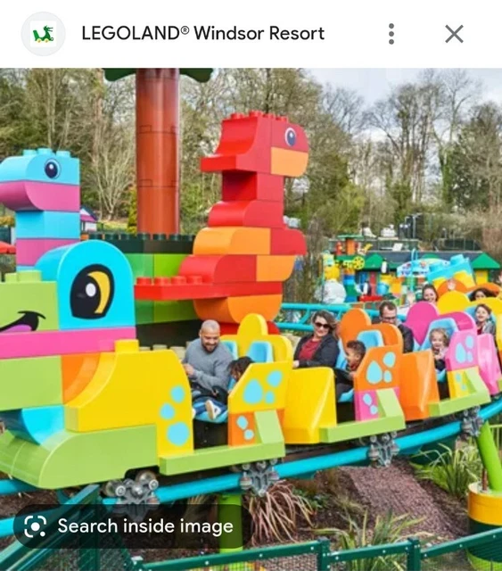 4 x Legoland Windsor Resort Tickets - Saturday 21 October 2023, 21/10/2023