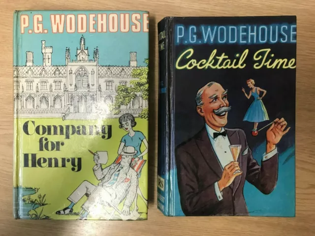 P.G. Wodehouse: Cocktail Time and Company for Henry - 1st Editions