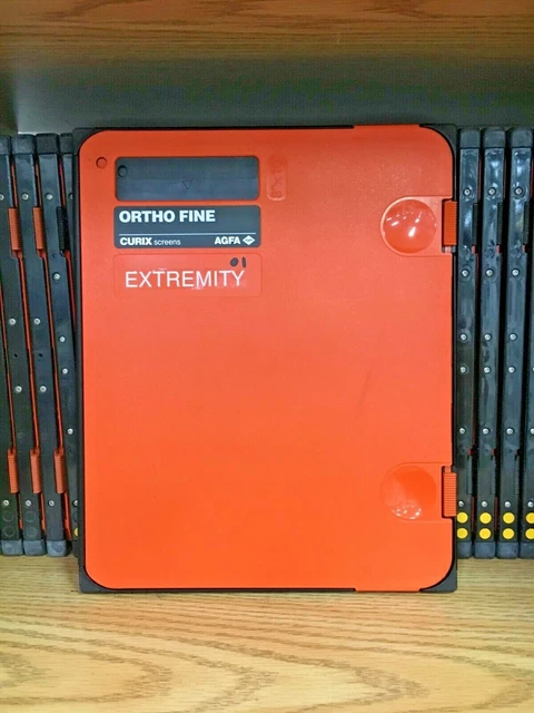 AGFA 8in x 10in Extremity Cassette, Agfa Curix Ortho Fine Screen