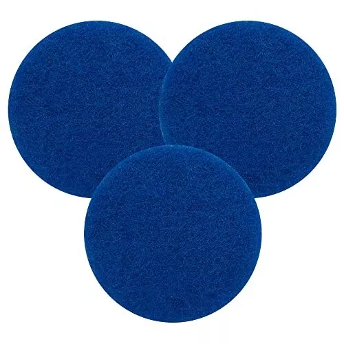 Think Crucial 3ppk Replacement Aquarium Fine Filter Pads Fits Fluval FX5 & FX6