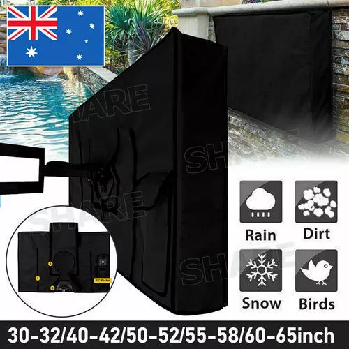 30-65 Inch Dustproof Waterproof TV Cover Outdoor Flat Television Protector