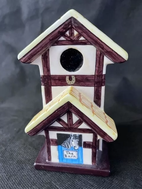 Royal Doulton "Home Tweet Home" Collectable "The Barn" Hand Decorated 11/5x7cm