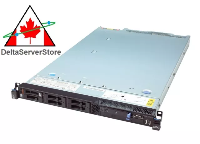 IBM System x3550 M2 Server-2x Quad Core Xeon X5550 2.66GHz-32GB RAM-500Gb HDD
