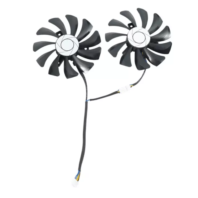 New 1 Pair Card Fan 85Mm Ha9010H12F-Z 4Pin Cooler Fan Replacement For Gtx 1 2