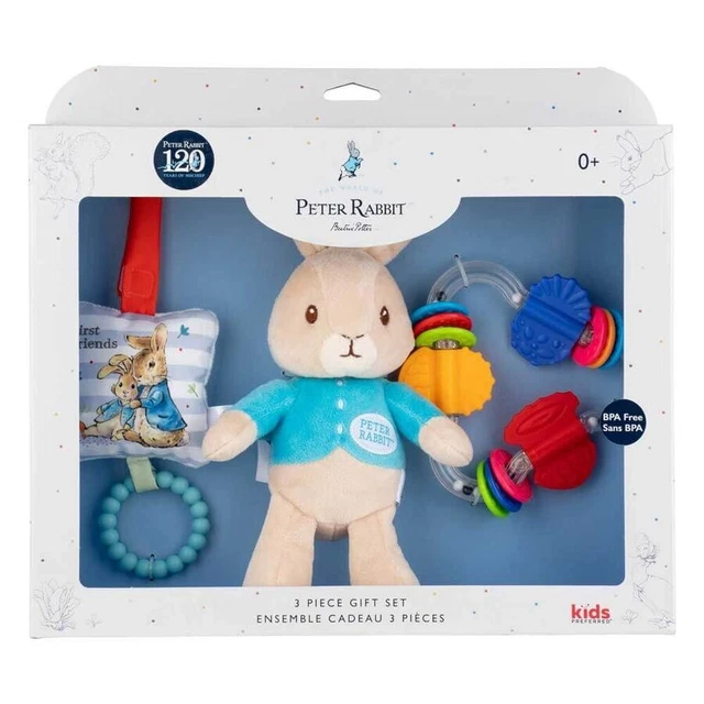 BEATRIX POTTER PETER Rabbit 3 Piece Gift Set EUR 27,59 - PicClick FR