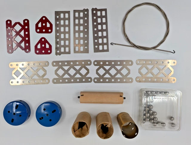 Gros Lot De Meccano – Ancien Et Moderne – Métal – Vintage
