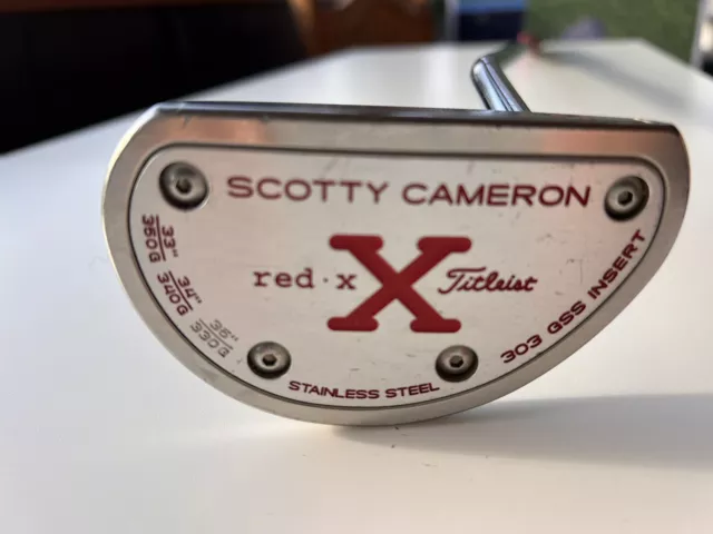 Scotty Cameron Red x Putter 35 Inches