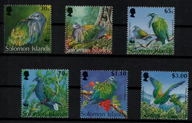 Salomoninseln; Nikobarentaube 1993 kpl. **  (11,-)