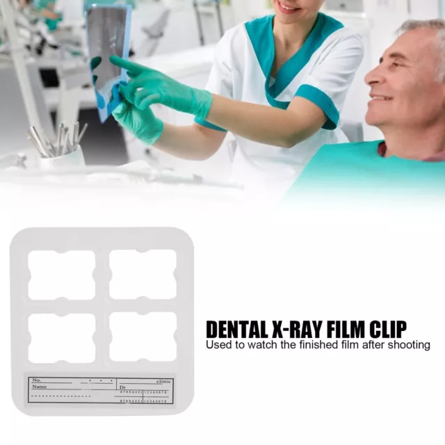 100x Box 4 Holes Dental XRay Film Clip Film Holder Film Mount XRay Dental DDD