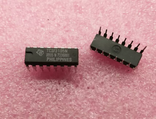 1 PC. TCM3105N FSK modem ic Texas Instruments