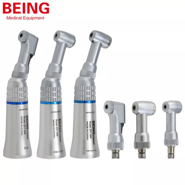 BEING Dental Contra Angle Low Speed Handpiece 1:1 Latch CA 2.35mm FG 1.6mm NSK