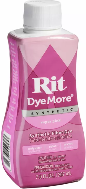 Rit Dye More Synthetic 7oz - Super Pink