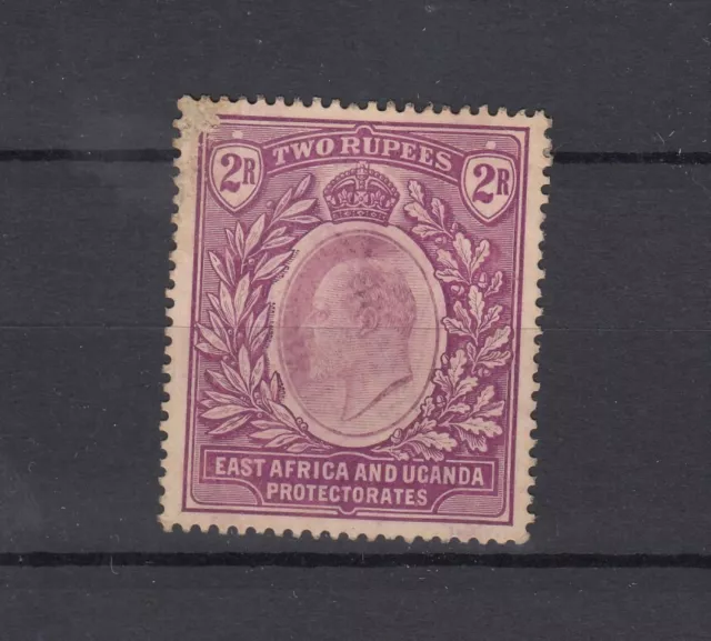 East Africa Uganda KEVII 1906 3R Dull Bright Purple SG27 Used JK9977