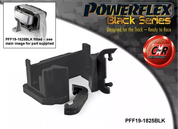 Powerflex Black Fr Up Droit Engmnt Insert Pour Ford Focus 3 Rs 11on