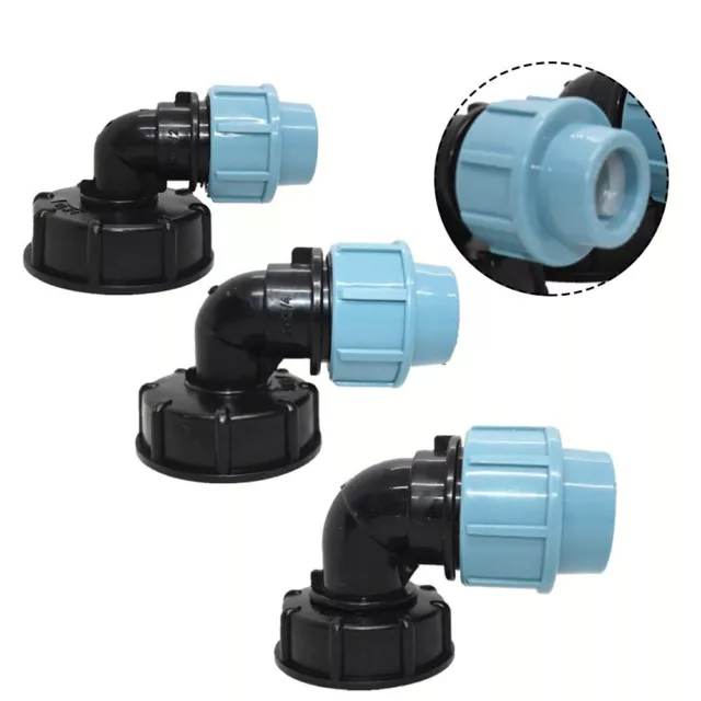 Convenient Garden Pipe Elbow Outlet Connector Water Splitter Package Solution
