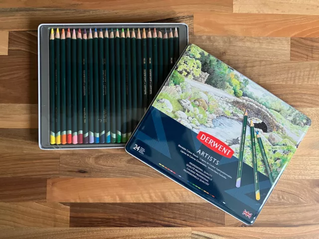 Derwent Artists Set of 24 Pencils New Sealed