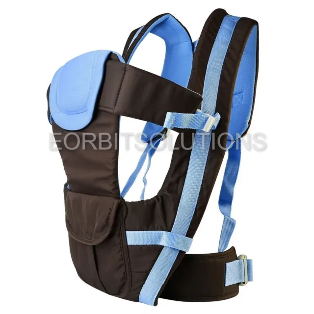 4-in-1 Newborn Infant Baby Carrier Breathable Ergonomic Adjustable Backpack