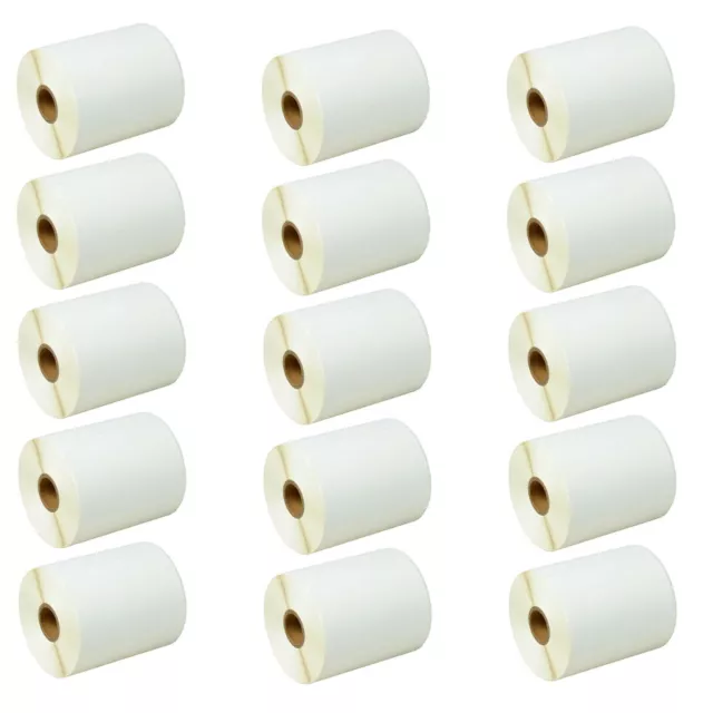 15Rolls 4X3 Direct Thermal 500 Labels For Zebra LP2844 LP2424 ZP450 GX420D