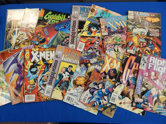 Lot of 38 Various Marvel Comics X-Men Issues Uncanny Classic Wolverine etc