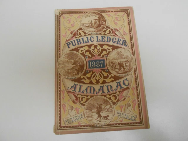 1887  Public Ledger (Philadelphia) Almanac