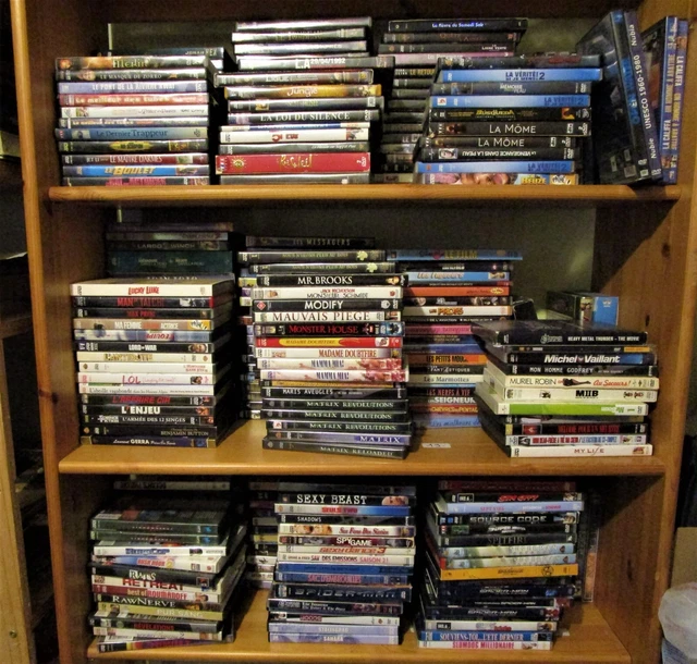 LOT DE  DVD DIVERS (FILMS, DESSINS ANIMES, THEATRE, ETC..) Lot de 5.