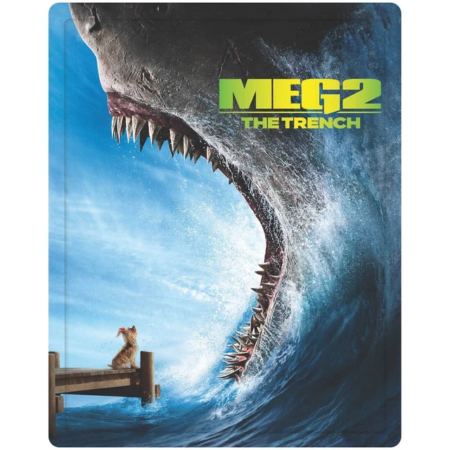 THE MEG 2 The Trench Jason Statham 4K Ultra HD Steelbook Blu Ray PRE