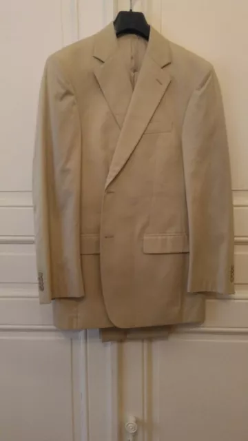 Costume Complet deux pièces crème beige