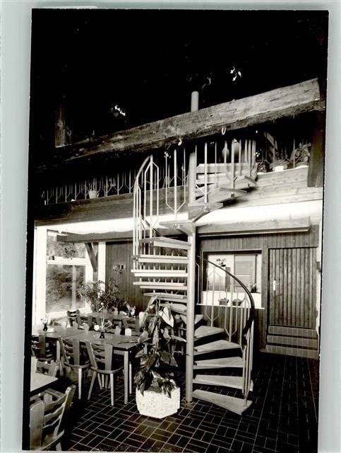 39840494 - 5942 Rahrbach Speiseraum eines Gasthauses Foto Original aus Archiv