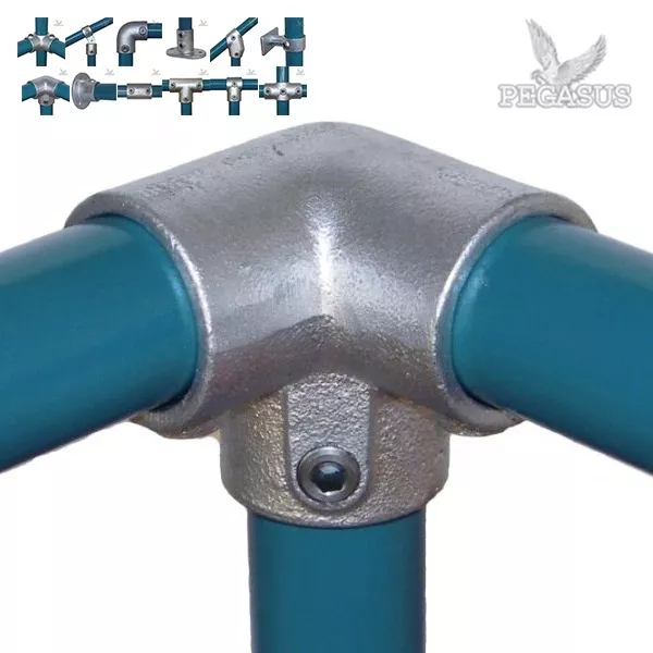 Pipe Clamp System 42mm Fittings & Connectors (42.4mm) Tube Galvanised Allen Key