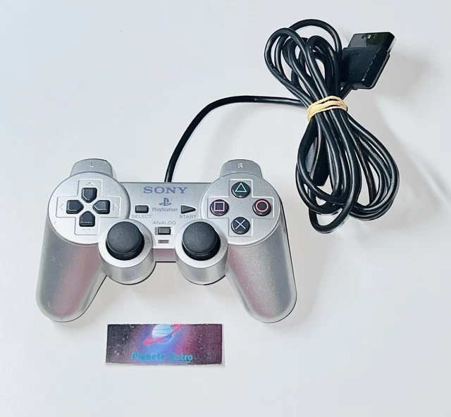 Manette officielle Sony PlayStation 2 DualShock 2 - Bleu clair, authentique modèle japonais PS2 - France