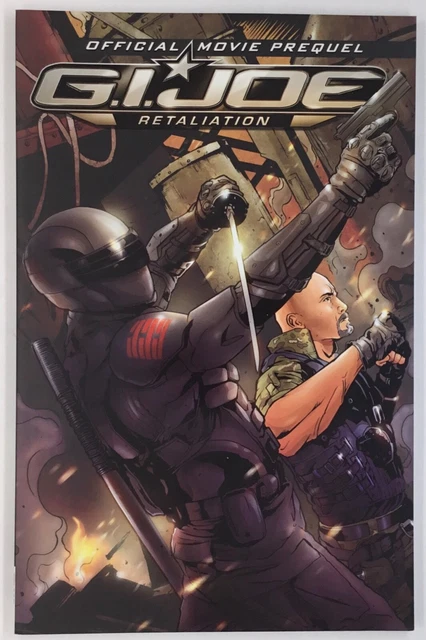 G.I. JOE OFFICIAL MOVIE PREQUEL RETALIATION TPB Book Novel NEW Condition