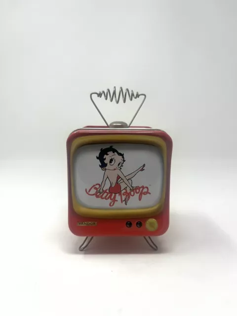 1999 Betty Boop Television Lunch Box Style Tin