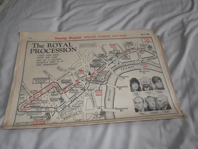 Sunday Dispatch May 5, 1935. Silver Jubilee Souvenir