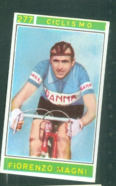 Figurine Panini Campioni Dello Sport 1967/68 – Cyclisme Girardengo N°273 – Rare