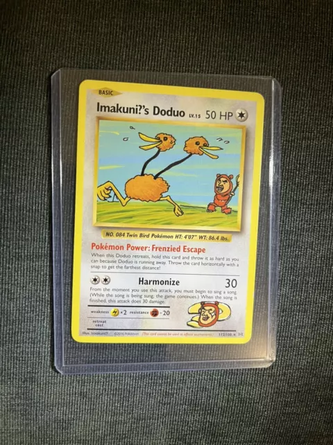 Pokémon TCG Imakuni?'s Doduo Evolutions 112/108 Regular Secret Rare