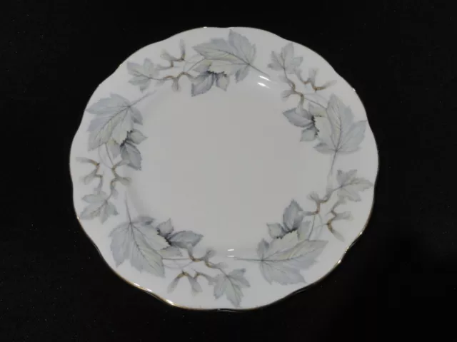 Collectable Cake / Butter Plate by Royal Albert, "Silver Maple", As New