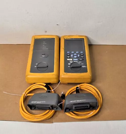 Fluke Networks DSP-4000 Cable Analyzer with DSP-4000SR Smart Remote CAT5/5e