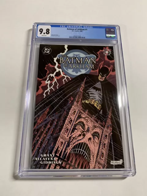 Batman Of Arkham 1 Nn Cgc 9.8 White Pages Dc Comics
