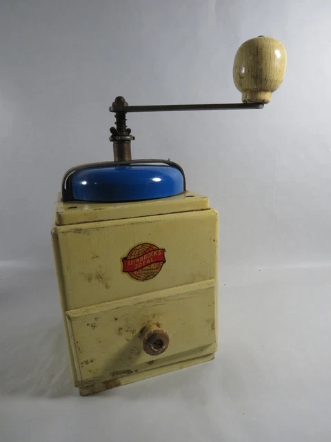 alte Kaffeemühle Leinbrock´s Ideal feinmahlendes Stahlmahlwerk #