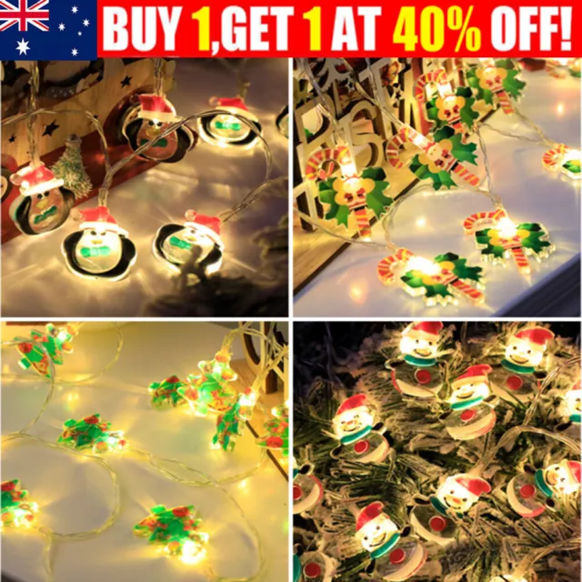 LED Fairy String Lights Outdoor Garden Christmas Party Decor Tree String Lights