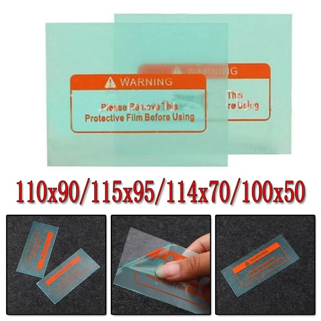 Replacement Lens Protection Plate Solder Transparent Clear Equipment New