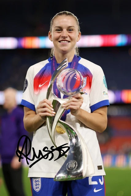 RJR PRINTS Lotte Wubben - Moy - Arsenal Ladies & Lionesses Signed 6X4 Inch Photo With Print Pre