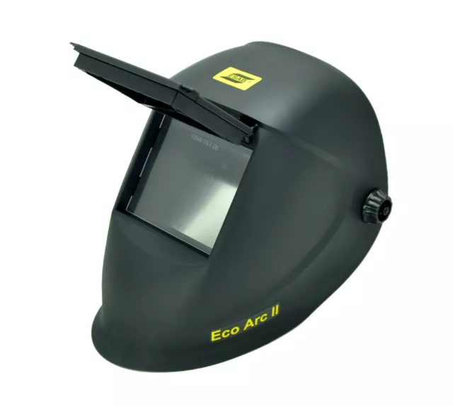 Esab Eco Arc II welding helmet dark and clean lense 90 x 110 mm