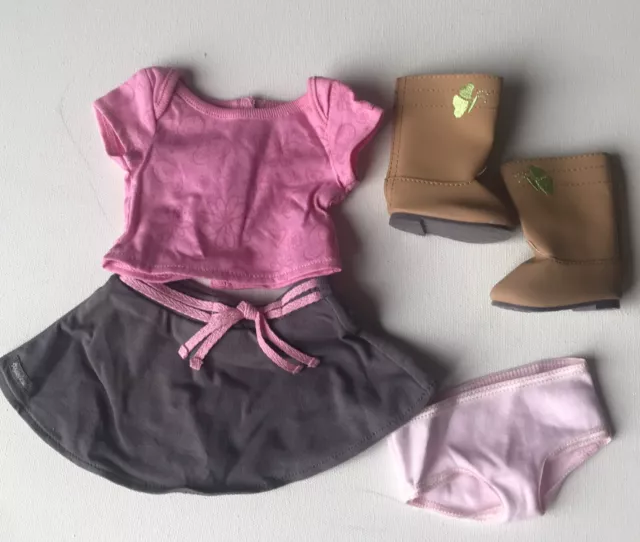 NEW American Girl True Spirit Outfit with Boots For 18" Dolls RETIRED